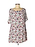 Naif 100% Rayon White Casual Dress Size M (petite) - photo 1