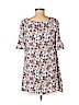 Naif 100% Rayon White Casual Dress Size M (petite) - photo 2