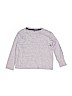 Uniqlo 100% Cotton Gray Long Sleeve T-Shirt Size 5 - 6 - photo 1