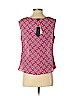 Worthington 100% Polyester Pink Sleeveless Blouse Size S (petite) - photo 2