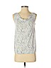 Ann Taylor LOFT Gray Sleeveless Silk Top Size S (petite) - photo 1