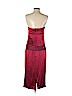Vera Wang 100% Silk Red Cocktail Dress Size 6 - photo 2