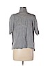 Eileen Fisher 100% Merino Wool Gray Wool Cardigan Size M (petite) - photo 2