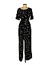 Vince Camuto 100% Polyester Black Jumpsuit Size 12 - photo 1
