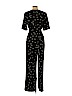 Vince Camuto 100% Polyester Black Jumpsuit Size 12 - photo 2