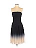 BCBGMAXAZRIA 100% Silk Black Cocktail Dress Size 6 - photo 1