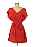 Diane von Furstenberg Red Casual Dress Size P (petite) - photo 2