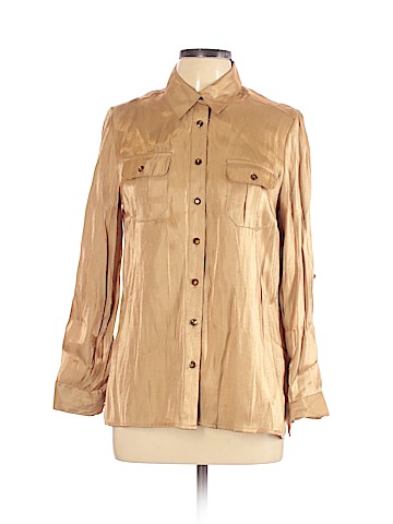 Notations Long Sleeve Button-Down Shirt (view 1)