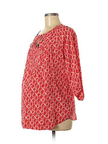 Motherhood 3/4 Sleeve Blouse (view 1)