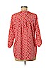 Motherhood 100% Polyester Red 3/4 Sleeve Blouse Size M - photo 2