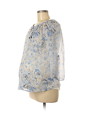 Motherhood 3/4 Sleeve Blouse (view 1)