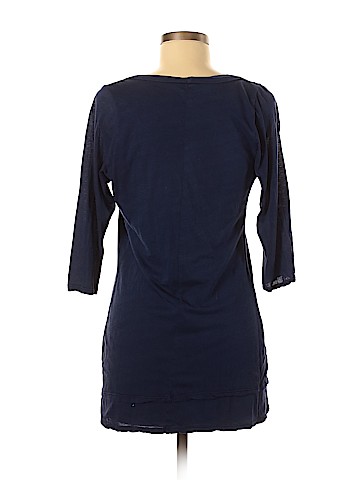 Monrow 3/4 Sleeve Silk Top (view 2)