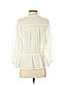Meadow Rue 100% Polyester White 3/4 Sleeve Blouse Size S - photo 2