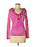 Lauren by Ralph Lauren 100% Cotton Pink Long Sleeve T-Shirt Size S (petite) - photo 1