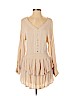 Mustard Seed 100% Rayon Ivory Casual Dress Size S - photo 1