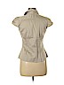 Banana Republic Tan Short Sleeve Button-Down Shirt Size 6 (petite) - photo 2