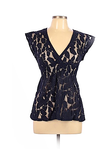 Eyeshadow Short Sleeve Blouse (view 1)