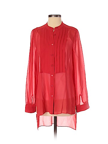 BCBGMAXAZRIA Long Sleeve Blouse (view 1)