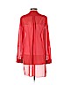 BCBGMAXAZRIA Red Long Sleeve Blouse Size 0 (petite) - photo 2