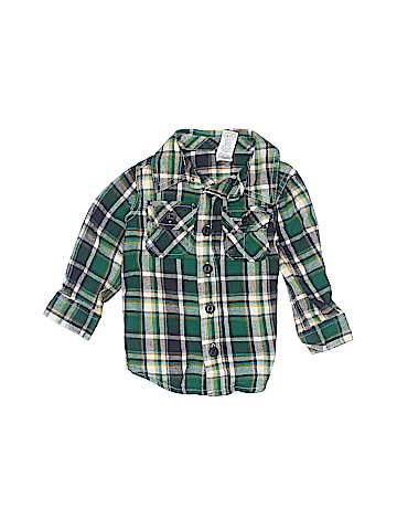 Tea Long Sleeve Button-Down Shirt (view 1)