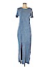 Topshop Blue Casual Dress Size 8 - photo 1