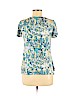 Daisy Fuentes Blue Short Sleeve Top Size M (petite) - photo 2
