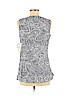 Liz Claiborne 100% Cotton Blue Sleeveless Top Size M (petite) - photo 2