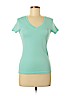 Tommy Hilfiger 100% Cotton Teal Short Sleeve T-Shirt Size S (petite) - photo 1