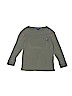 Naartjie Kids 100% Cotton Solid Green Thermal Top Size 6 - photo 1