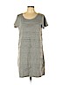 Chadwicks Gray Casual Dress Size L (petite) - photo 1