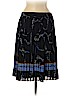 Ann Taylor 100% Polyester Blue Casual Skirt Size 8 (petite) - photo 2
