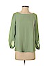 Ann Taylor LOFT Green 3/4 Sleeve Blouse Size S (petite) - photo 1