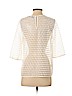 Ann Taylor LOFT 100% Polyester White 3/4 Sleeve Blouse Size S (petite) - photo 2