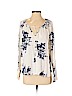 Love Stitch 100% Rayon Ivory Long Sleeve Blouse Size S - photo 1
