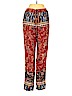 Storia 100% Rayon Burgundy Casual Pants Size S - photo 1