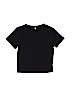 Unbranded Solid Black Short Sleeve T-Shirt Size L (youth) - photo 1
