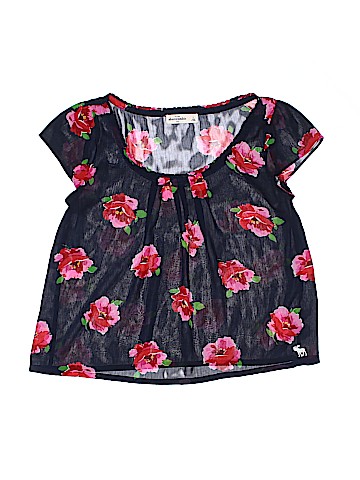 Abercrombie & Fitch Short Sleeve Blouse (view 1)