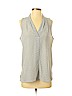 Vince Camuto 100% Polyester Ivory Sleeveless Blouse Size S - photo 1