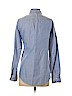 Theory 100% Cotton Blue Long Sleeve Button-Down Shirt Size S - photo 2
