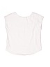 Gap Kids 100% Cotton Solid Ivory Short Sleeve Top Size 8 - photo 2