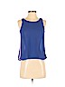 papermoon designed exclusively for Stitch Fix 100% Polyester Blue Sleeveless Blouse Size XS (petite) - photo 1