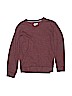 Old Navy Solid Burgundy Pullover Sweater Size 10 - 12 - photo 1
