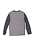 Amplify Gray Long Sleeve Henley Size 10 - 12 - photo 2