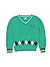 Kitestrings 100% Cotton Green Pullover Sweater Size 8 - 10 - photo 1