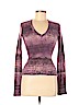 Just Cavalli Purple Pullover Sweater Size EU (IT) 44 / US 8 - photo 1