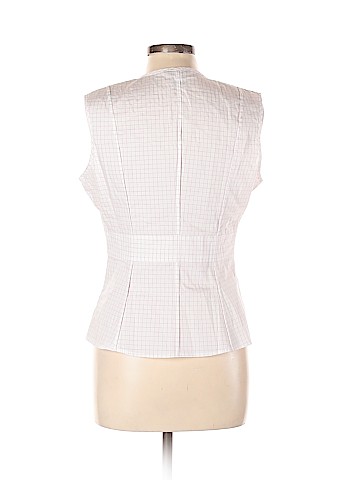 Moda International Sleeveless Button-Down Shirt (view 2)