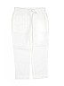 Crewcuts Solid White Linen Pants Size 6 - photo 1