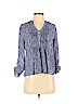 HD in Paris 100% Polyester Blue Long Sleeve Blouse Size 2 (petite) - photo 1