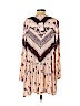 Free People 100% Rayon Pink Casual Dress Size S - photo 2