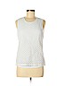 Talbots White Sleeveless Top Size M (petite) - photo 1